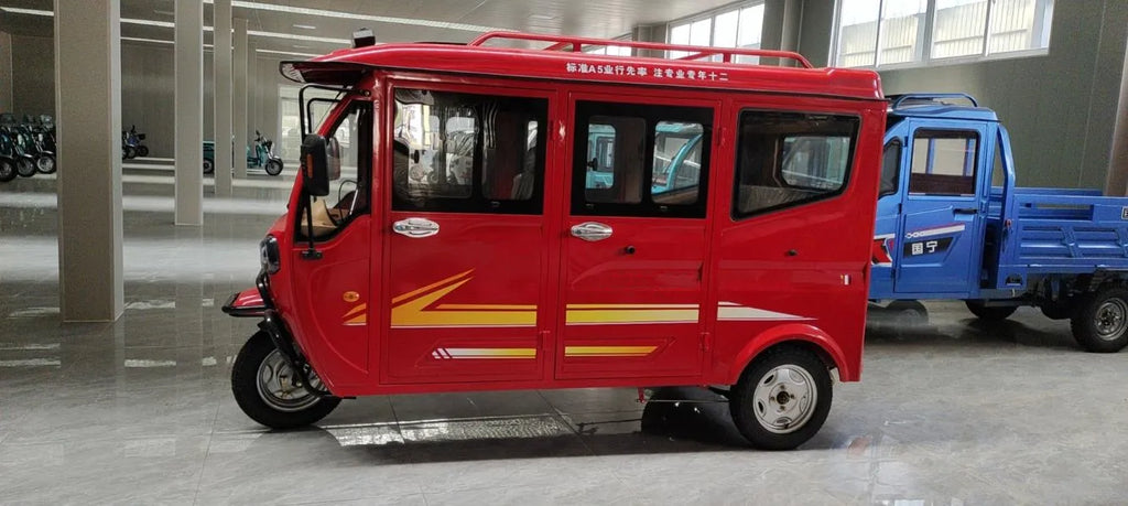3-Wheel Electric Tricycle From China Closed Passenger Motorcycle Feature