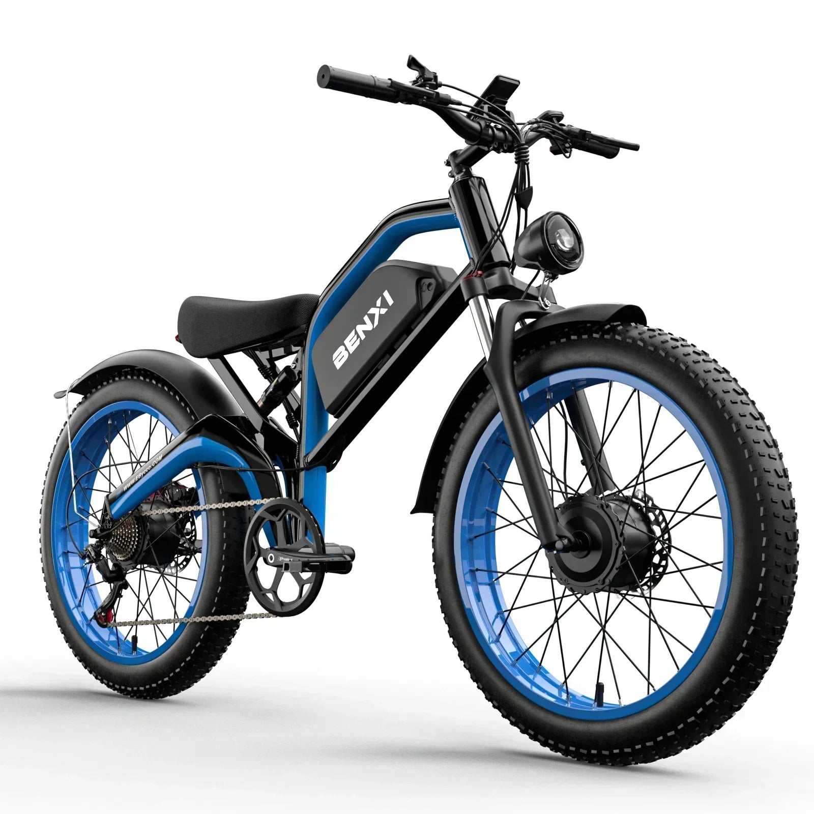 Electric bicycle 4000w motor 52v32ah battery 65km/h Electric bike 26 inch shock absorption mountain off-road mountain E-bike