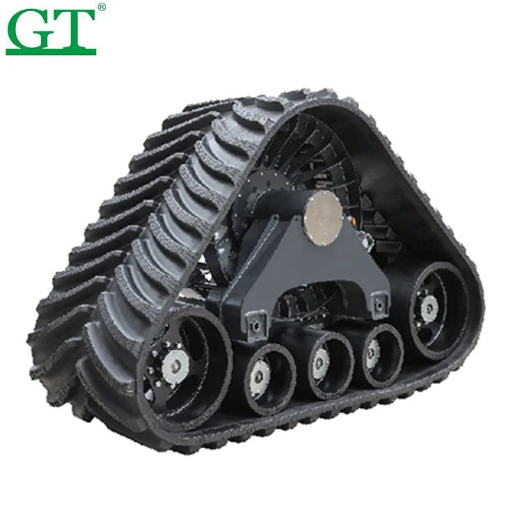 Customized Rubber Track System For Tractors And Combines Conversion Track System