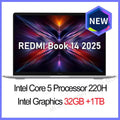 【World Premiere】REDMI Book 14 2025 NEW C5-220H 16G/32G+512GB/1TB 2.8K 120Hz Screen
