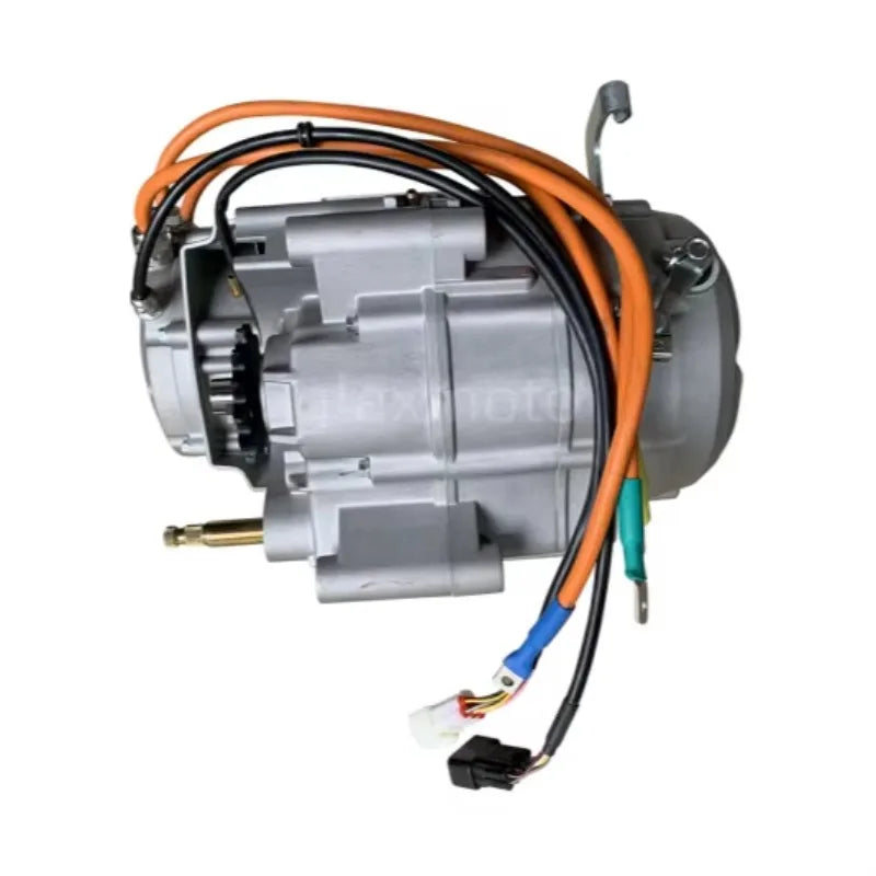 72V 8000RPM intermediate drive motor with clutch for electric motorcycles and electric off-road vehicles