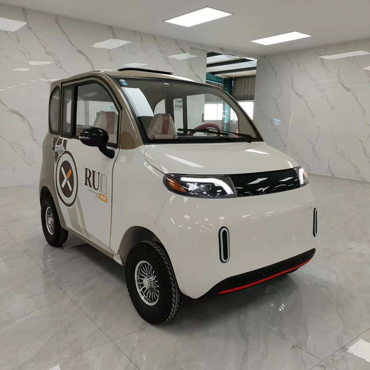 LUKY,,Cheap CE Quality 1000W Without Driving License Electric Small Car 72v Mini 4 Wheels Electric Vehicle Color Customized for