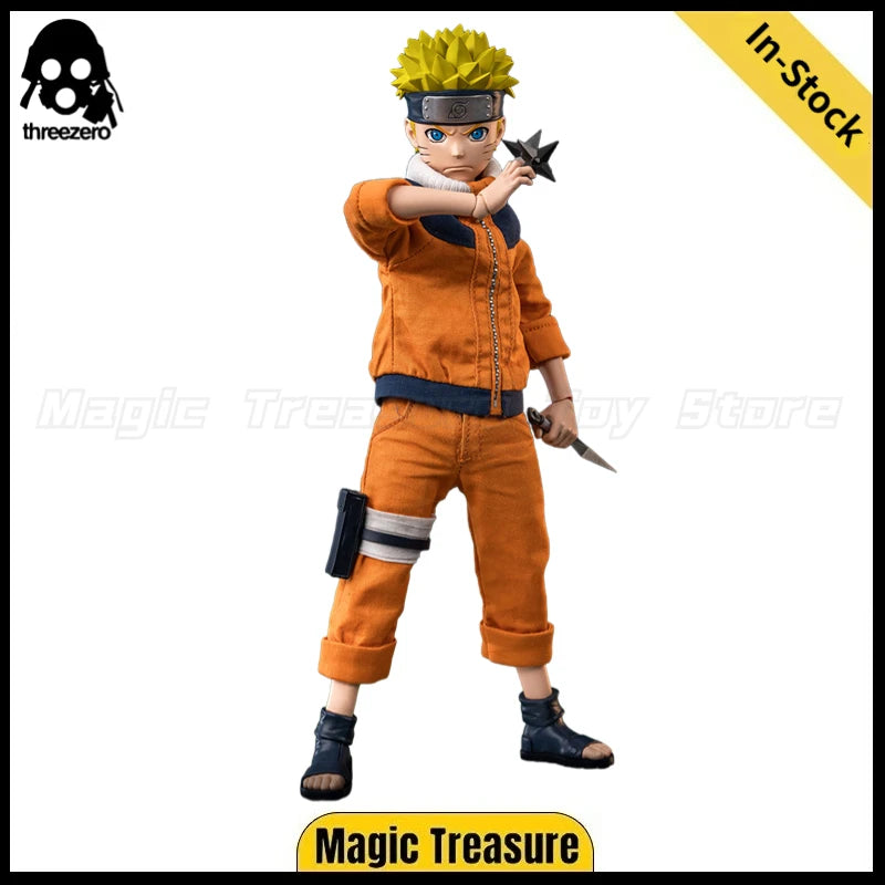 【In Stock】Threezero FigZero NARUTO Naruto Uzumaki Figures Toys