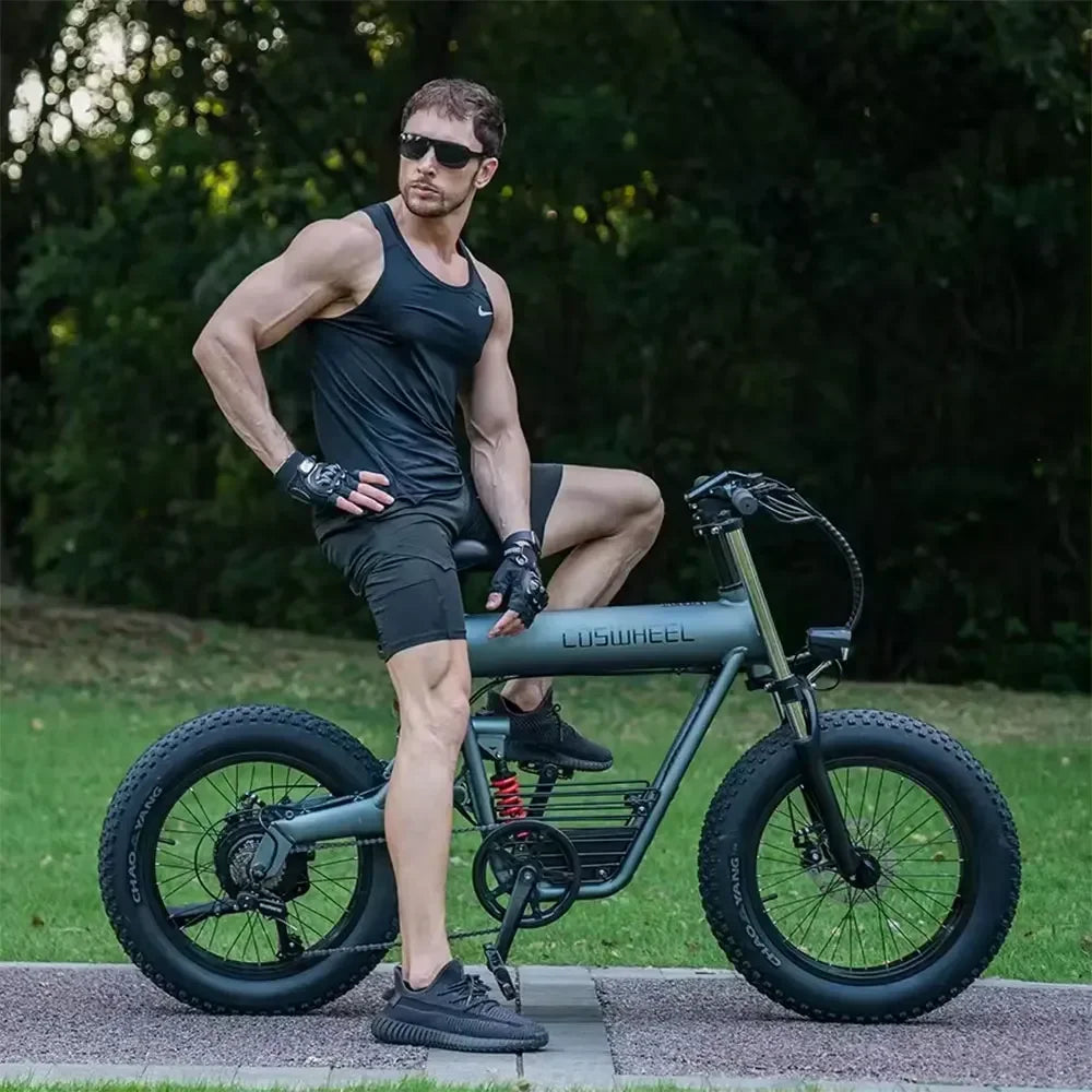 Electric bike Peak 1500W T20 48V20AH Detachable battery adult Hydraulic brakes Electric Bicycle Off-road 45km/h Speed E-bike