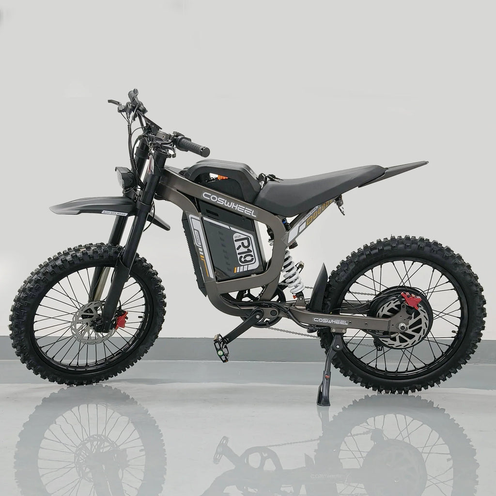 Coswheel R19 Motorcycles PEAK 9000W motor Electric bike72V 40AH Battery 96km/h Electric Bicycle 120N.M Torque off-road E-bike