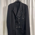 TOP-YAMAMOTO ® Dark Style Double-Police Jacket - Loose Fit Design for Men and Women, With a Unique and Unconventional Look