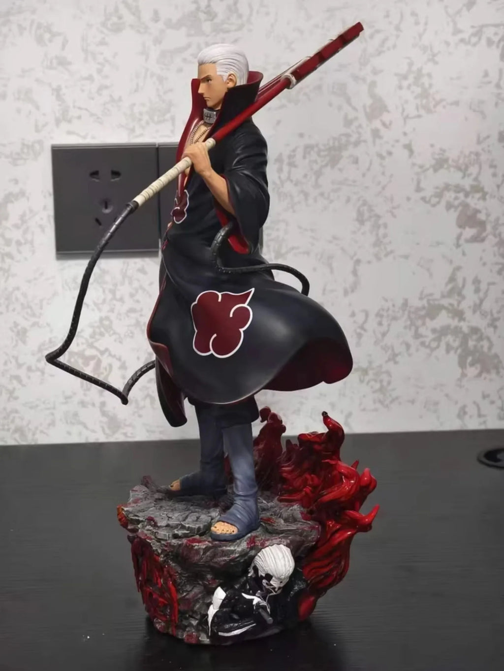 1/6 Naruto Kakuzu Hidan Akatsuki Undead Duo Anime Figure Resin Model Peripheral Statue Decorate Ornaments Birthday Gift Toys Kid