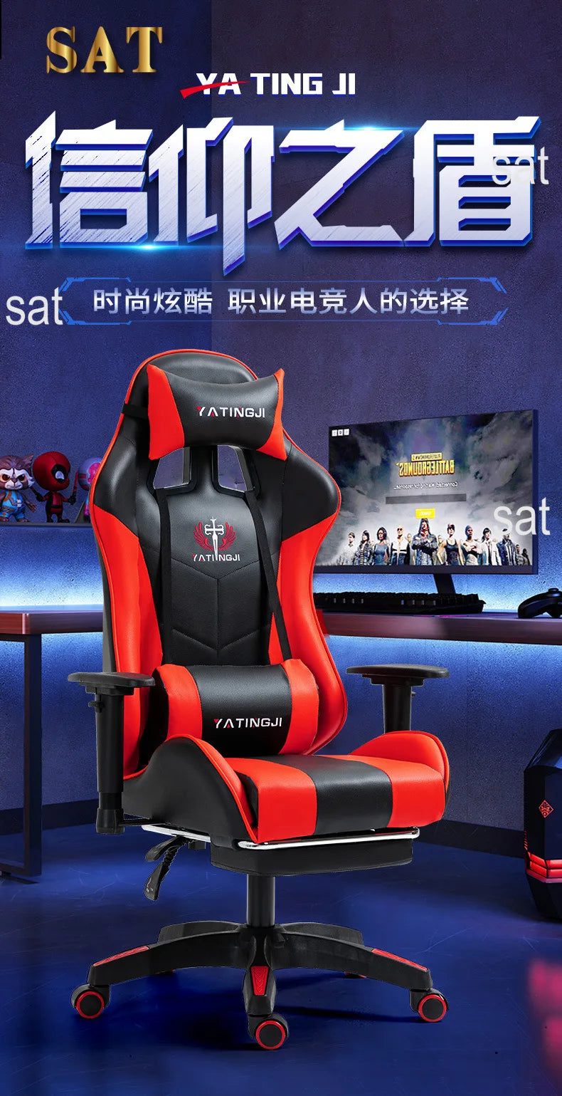 Rgb Leather Ergonomic Computer Chair Office Anji Gamer Pc Racing Game Scorpion Wholesale Gaming Chair Fabric and Table Chairs