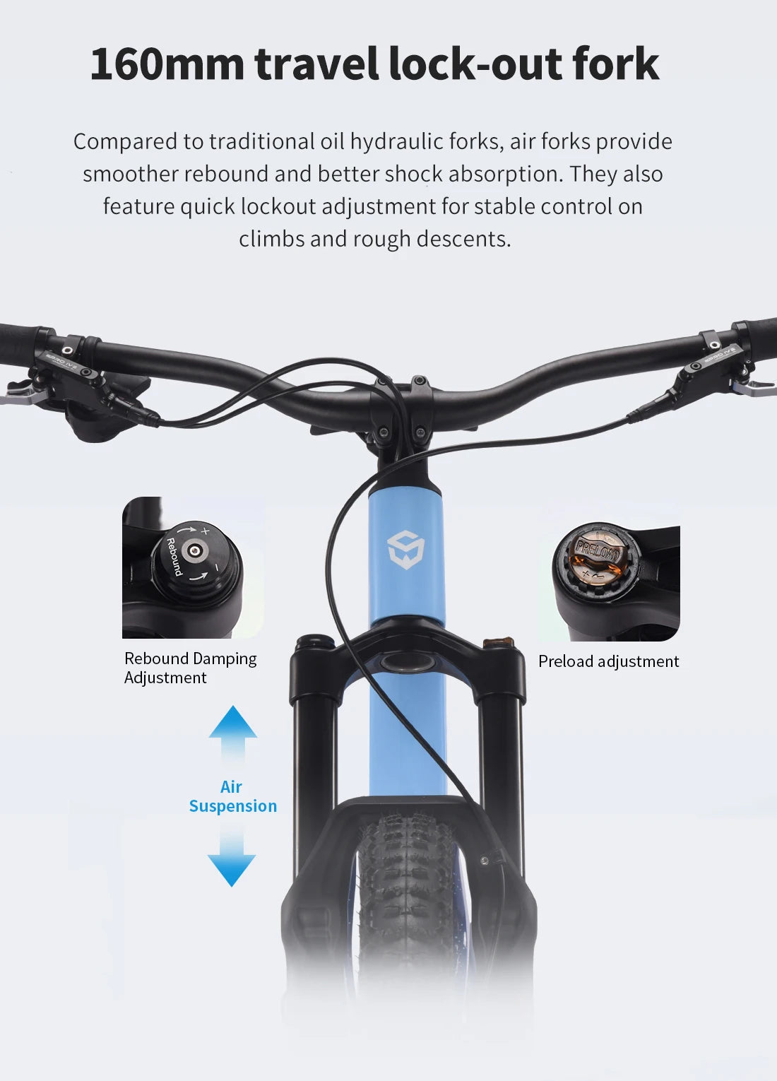 SAVA E-BIKE Mountain Bike 36V 10Ah Full-Suspension Carbon Fiber Mountain Bike 70km Range 12-Speed Electric-Assist Mountain Bike