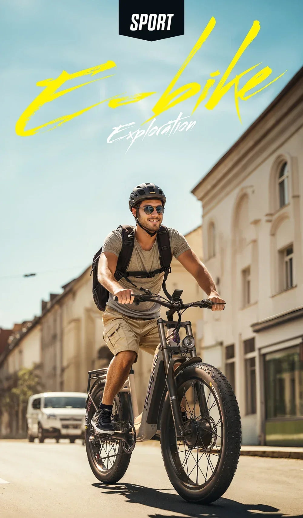 S700 Electric Bicycle Dual motor 2000W Lithium battery 48V17.5AH commuting 26 inch Hydraulic Brake E-bike off-road Electric bike
