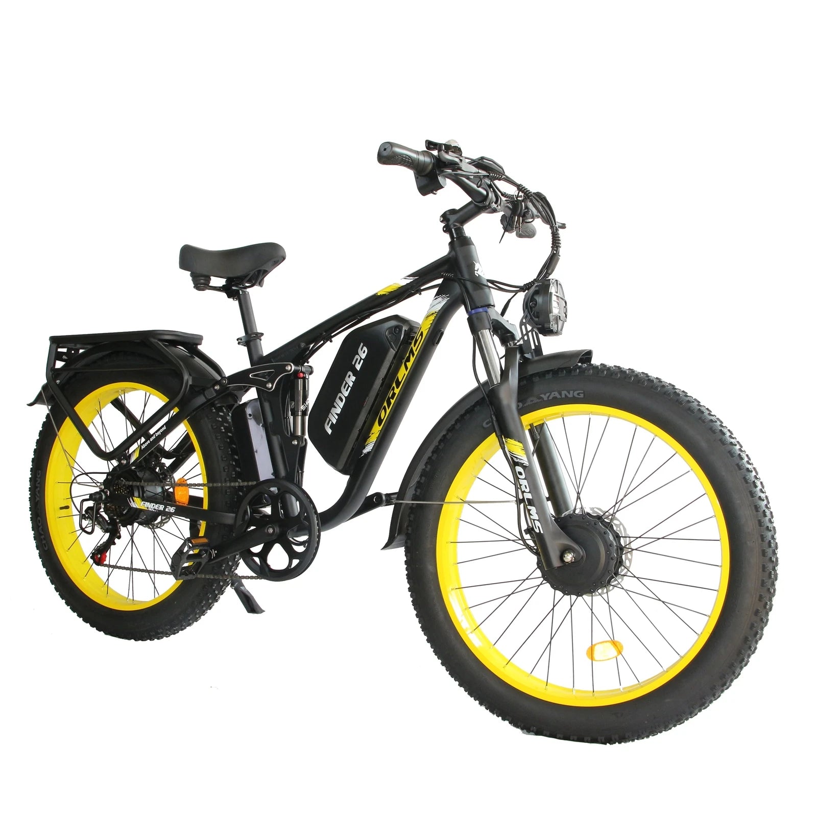 New 26" Electric Bike 3000W Peak E-Bike 52V 25AH Bicycle  60KM/h Max Fat Tyre