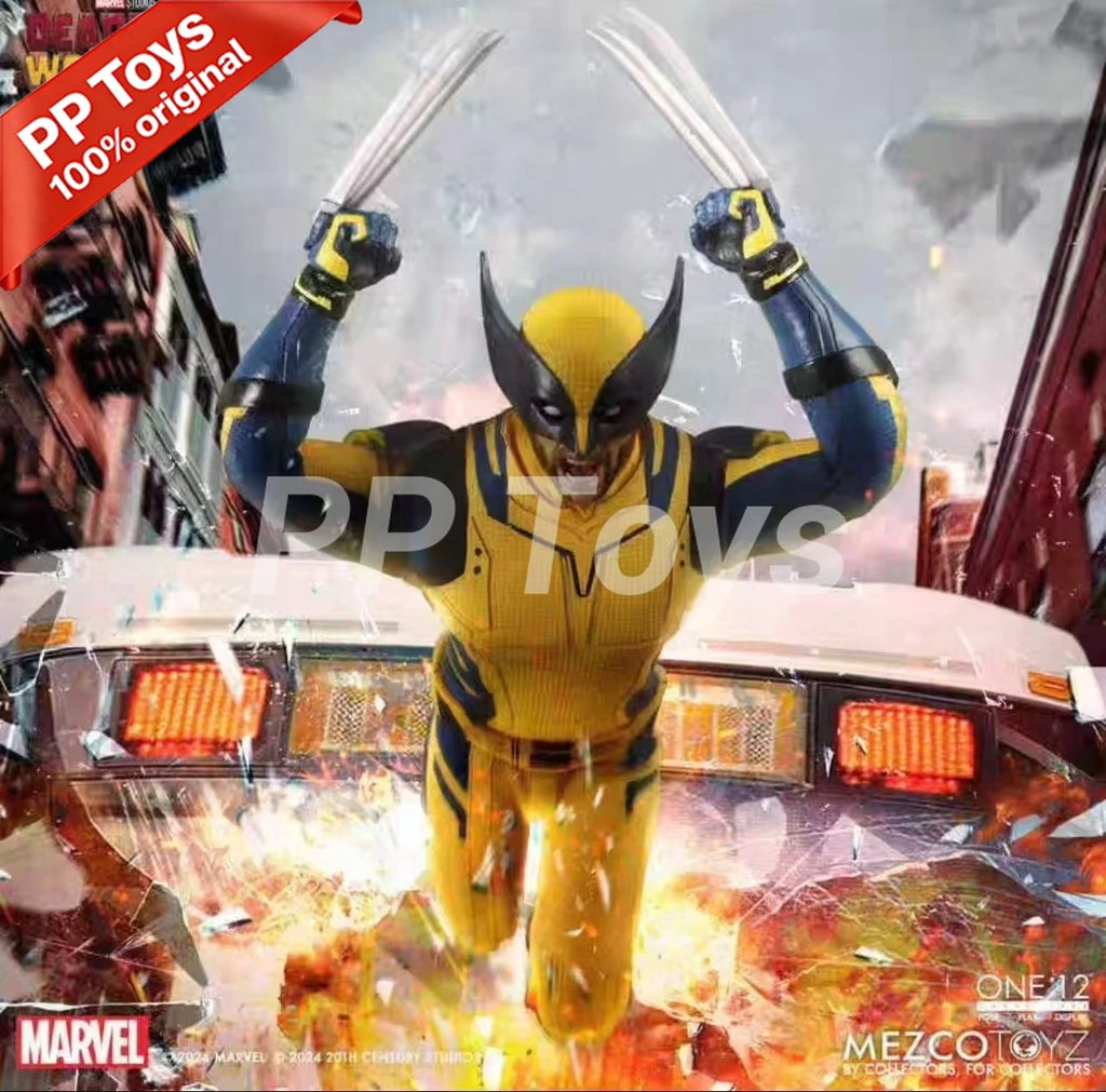 In stock now Mezco One:12 Deadpool and Wolverine Movie Version 6-inch Movable Doll Handicraft