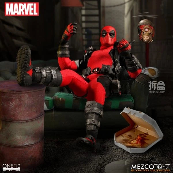 MEZCOTOYZ Genuine Superhero One 12 Series Wolverine Deadpool Logan Punisher Blade Daredevil Action Figures Model Toys Gifts