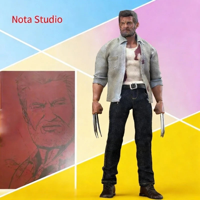 Nota Studio Original 1/12 Scale Twilight Wolf Battle Damaged Wolverine PVC Articulated Collectible Action Figure Display Model