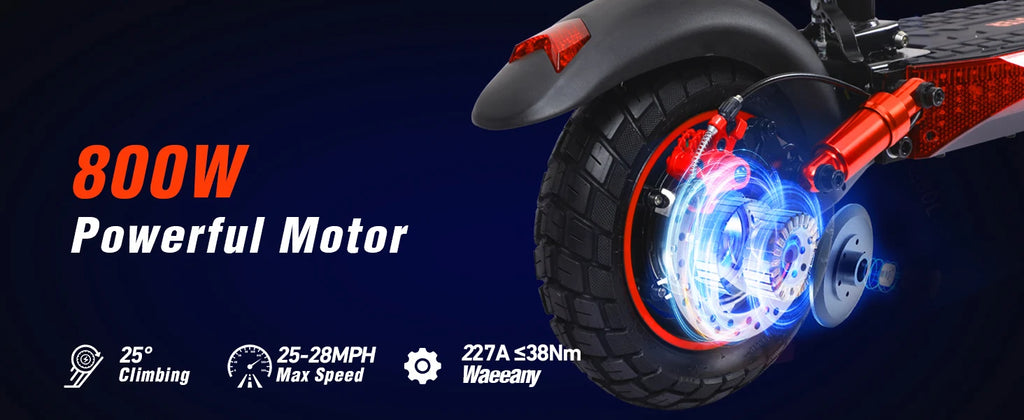 Freeboy J01 Adult Electric Skateboard 800W 48V Foldable Battery Powered Scooter with 10 Inch Tire for Transportation