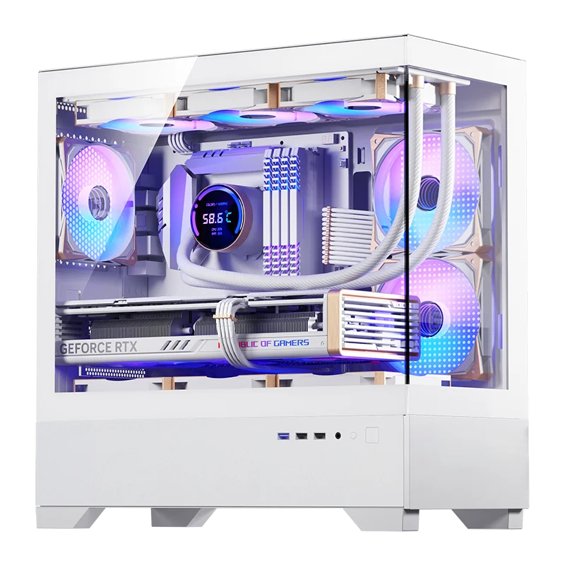 RTX5070/R7 9700X/14600KF game console DIY desktop computer assembly computer