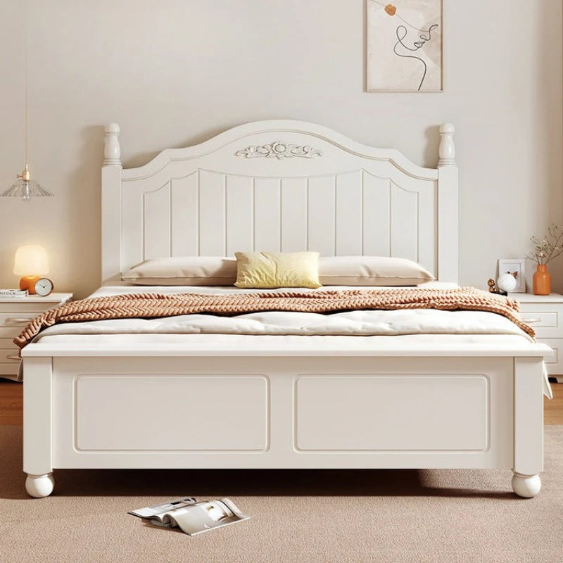 wooden single bed household simple 180x200 modern bed frame comfortable minimalist muebles para dormitorio bedroom furniture