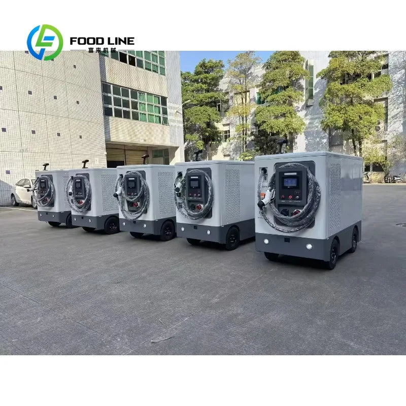 Customized Movable Battery Energy Storage Portable EV Charger with DC Output for Road Rescue Applications
