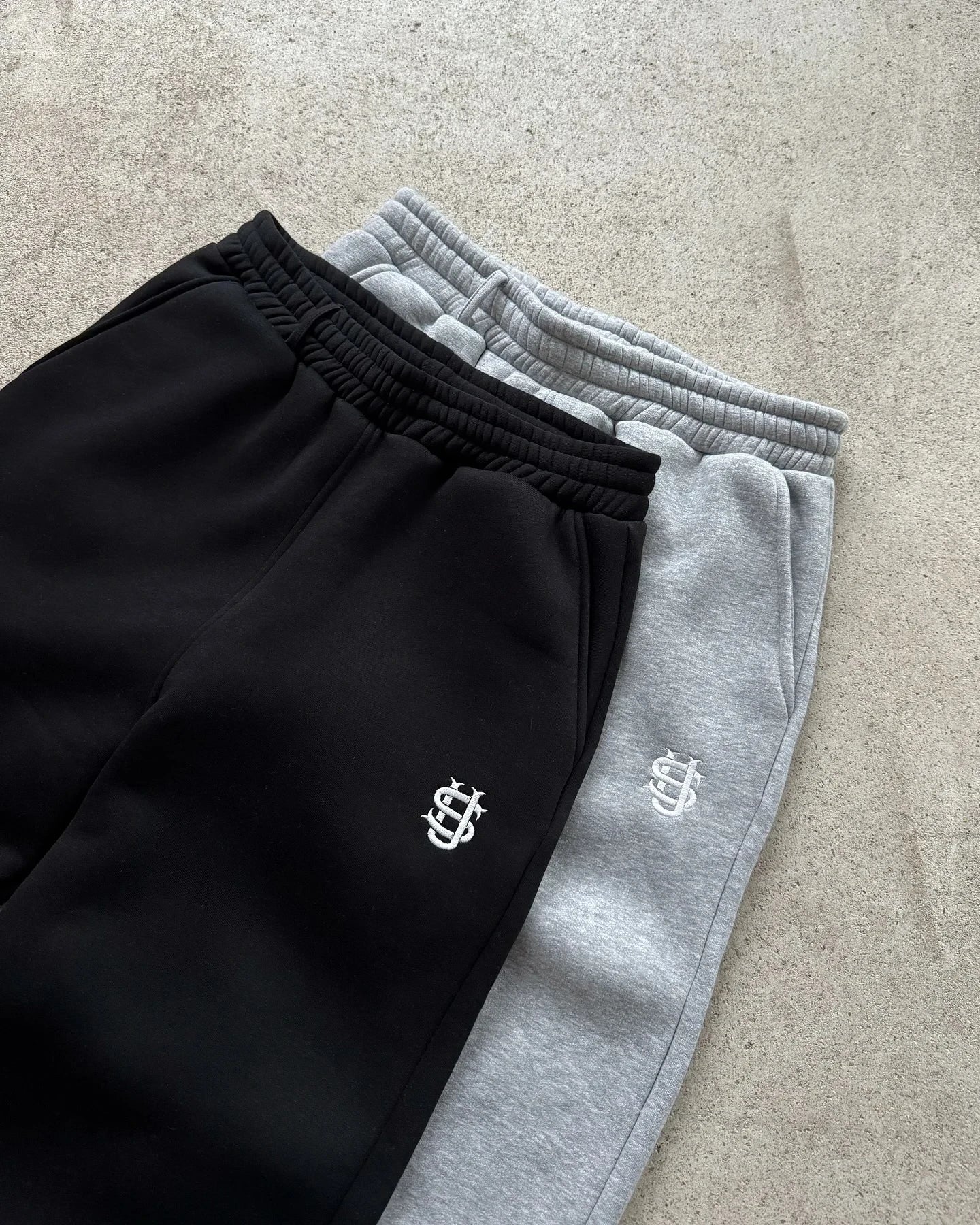 Y2k Retro Loose Straight Baggy Pants Men Tracksuit Pants Unisex Sweatpant Women Zip Embroidery Hip Hop Harajuku Casual Pant Goth