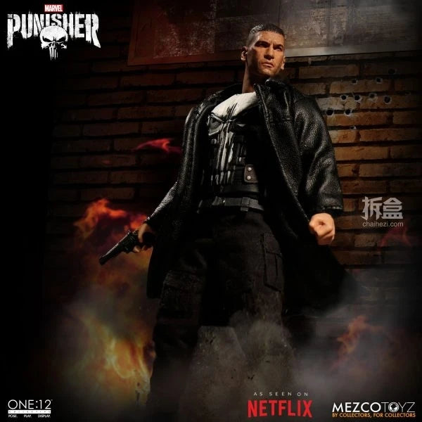 MEZCOTOYZ Genuine Superhero One 12 Series Wolverine Deadpool Logan Punisher Blade Daredevil Action Figures Model Toys Gifts