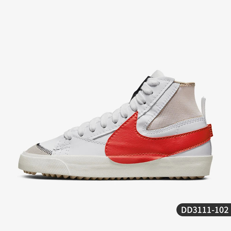 Nike Genuine Blazer Mid77 Unisex High-top Board Shoes DD3111-102