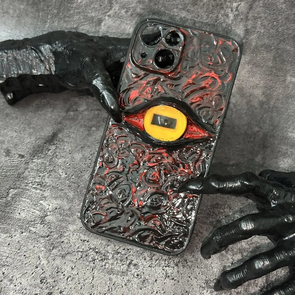 Naruto peripheral Sasuke Sharingan Itachiiiphone16proamx mobile phone case animation handmade luminous Sasuke mobile phone case
