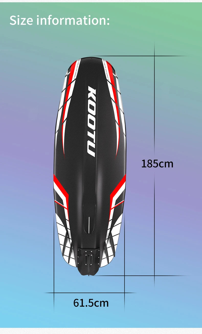 Full Carbon Fiber Jet Surfboards Fuel-powered surfboard 109cc Electric Power Water Surfboards
