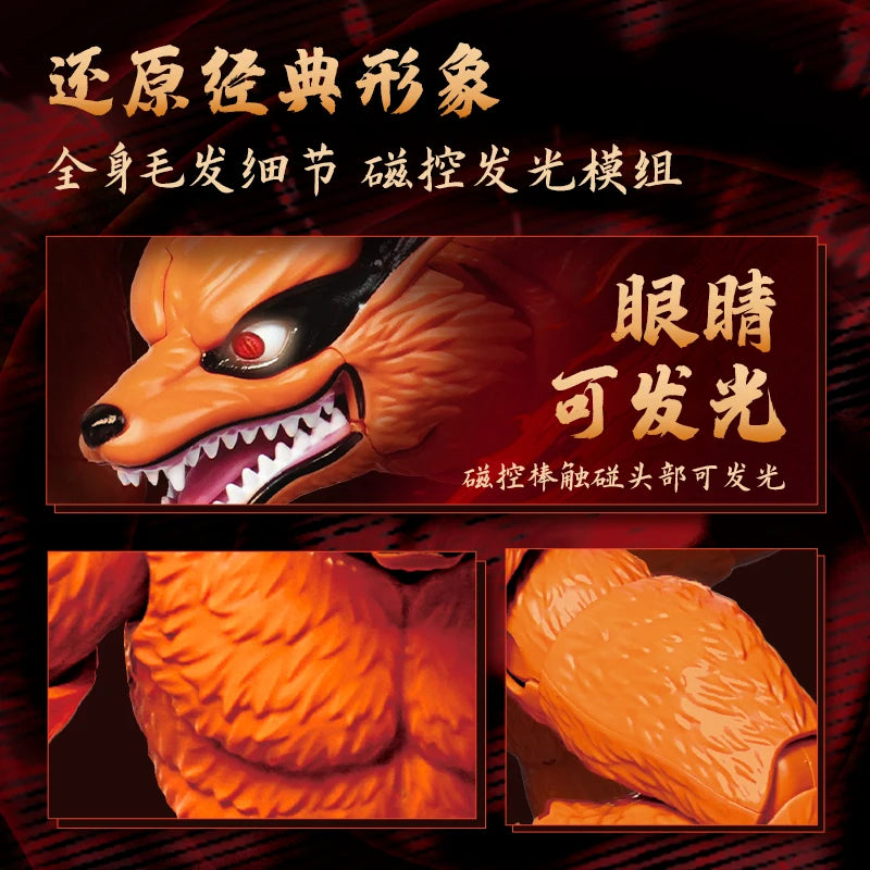 Blokees Naruto Action Figures Naruto Uzumaki Kurama Sasuke Uchiha Minato Namikaze Assembly Model Champion Class Anime Toys Gift