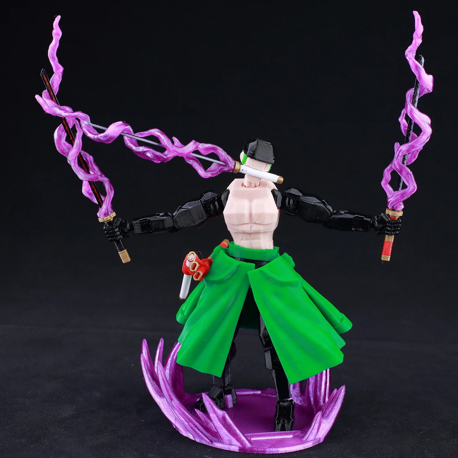 9L3D Printed Anime One Piece Naruto Demon Slayer Dummy13 Lucky T13 Movable Shapeshift Action Figures Mannequin Toys Collectors