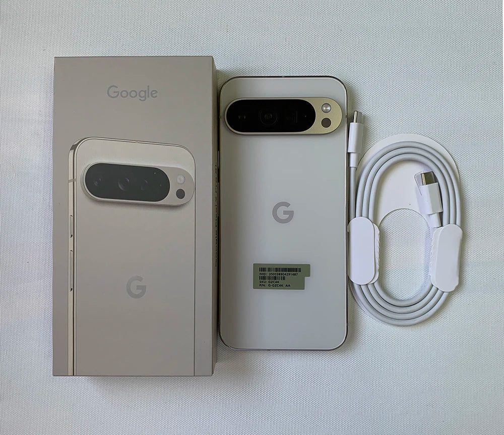 Original Google Pixel 9 Pro XL 5G Mobile Phone 128GB/256GB/512GB NFC eSIM 120Hz 6.8'' 50MP+48MP+42MP OctaCore Android SmartPhone