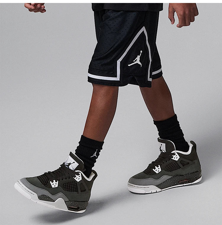 Nike genuine Air Jordan 4 GS women's large children's shock-absorbing sports shoes FQ8213-002