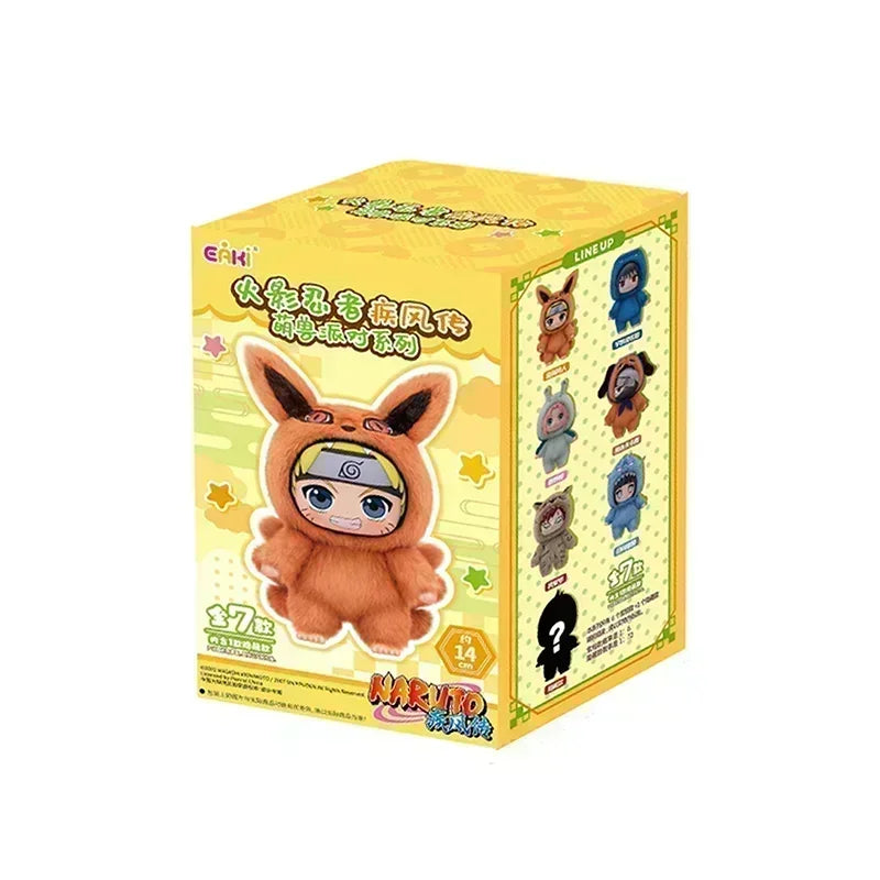 Original Eaki Naruto Blind Box Shippuden Beast Party Series Plush Doll Cute Hand-Made Custom Gift Ornaments For Men And Women