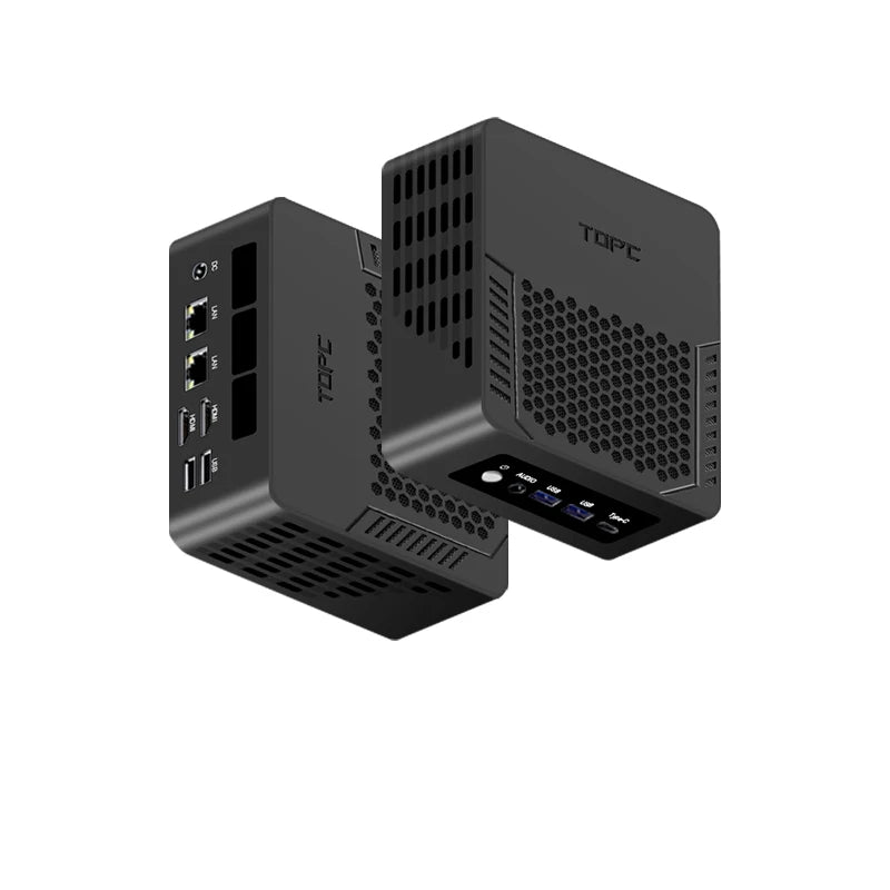 Ryzen 7-8745HS Mini Desktop PC for Gaming and Office Work 8-Core 16-Thread 32GB DDR5 RAM 1TB PCIe4.0 M.2 SSD 4K HD