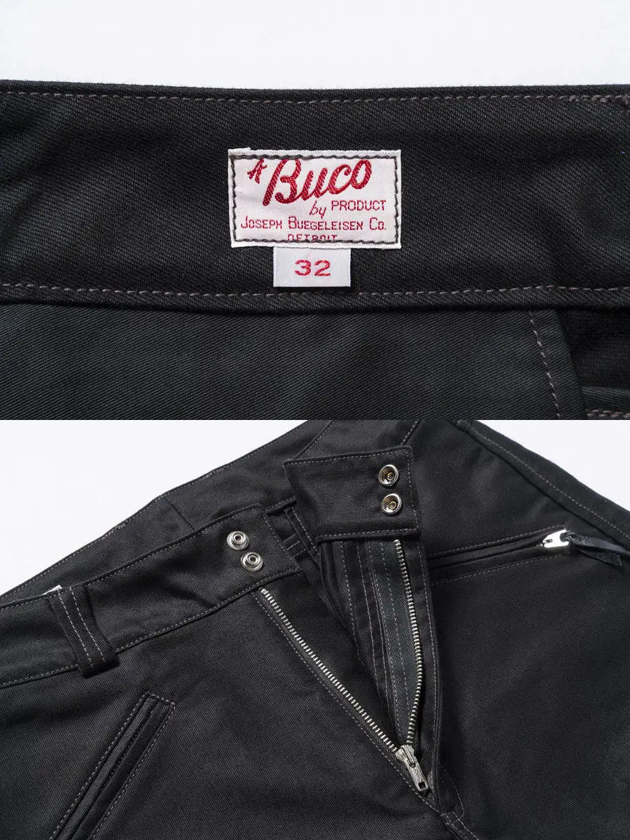 BUCO 1950s leather pants J-99 cotton jungle off-road knight pants