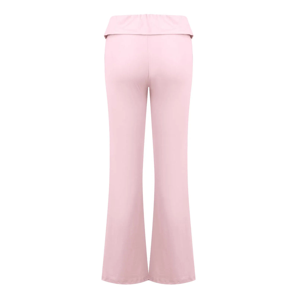 Women Flare Leggings High Waist Wide Leg Yoga Pants Seamless Fitness Workout Tights Gym Sports Trousers Casual Slimming Clothing