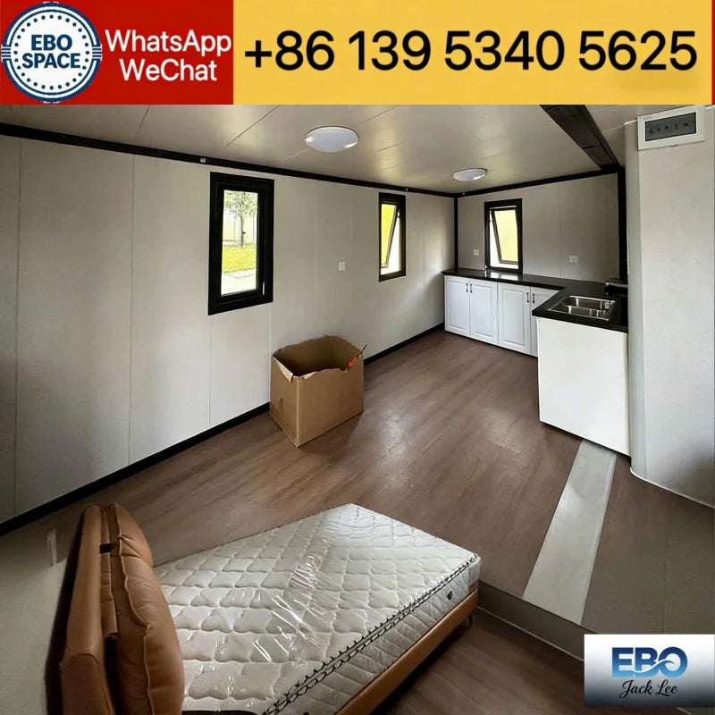 Multi-size folding container house, expandable modular house, multi-purpose, fully equipped