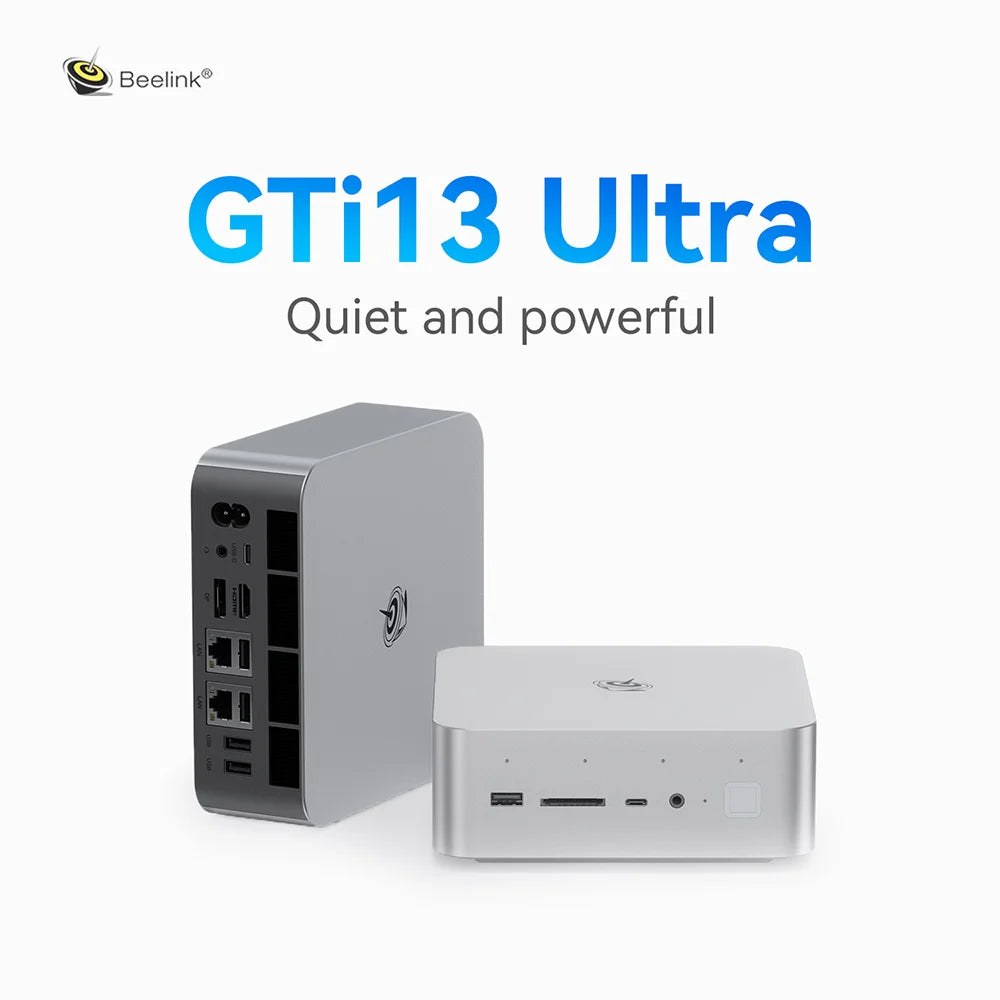 Beelink GTi14 GTi15 Powerful AI PC Intel Ultra9 185H 285H GTi13 i9 13900HK 32G DDR5 1T NVME SSD Desktop Computer Mini Gaming PC