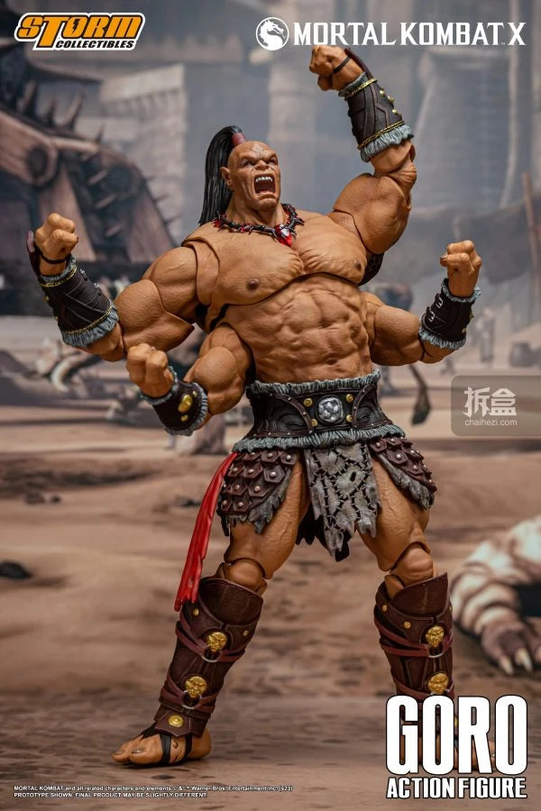 Storm Toys Genuine Mortal Kombat Series Fire Dragon Sub-Zero Motaro Lu Kang Goro Fighting Game 1/12 Action Figures Model Toys
