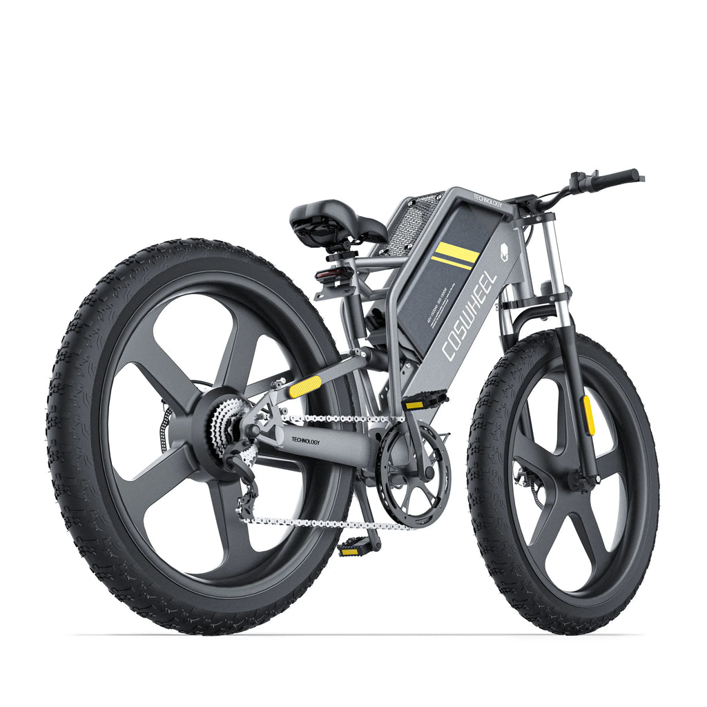 Coswheel T26 adult E-bike 500W 48V20Ah battery commute Electric Bike,26-inch Fat Tire E-Mountain bike