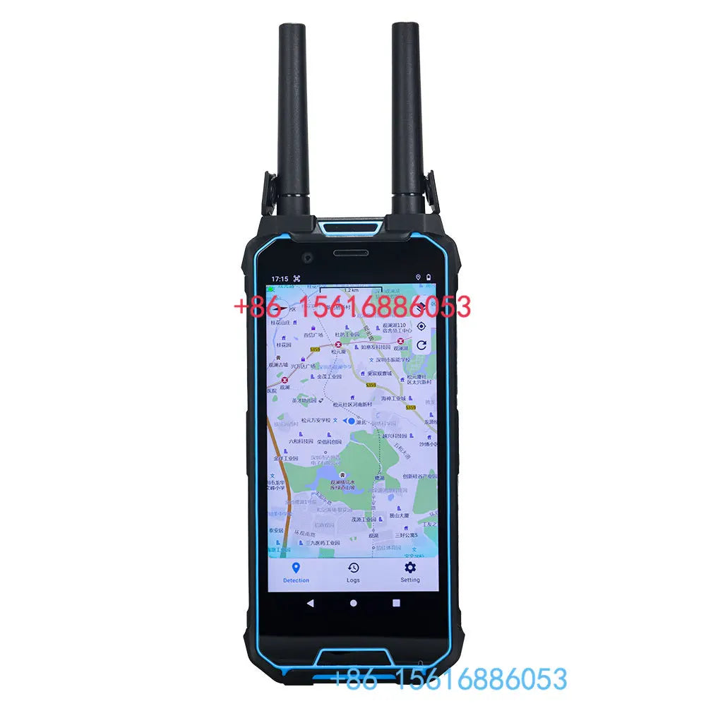 Drone Detector 300MHz-6GHz Handheld 1-3 Km UAV Positioning Equipment and Detection FPV Drone Detector for DJI