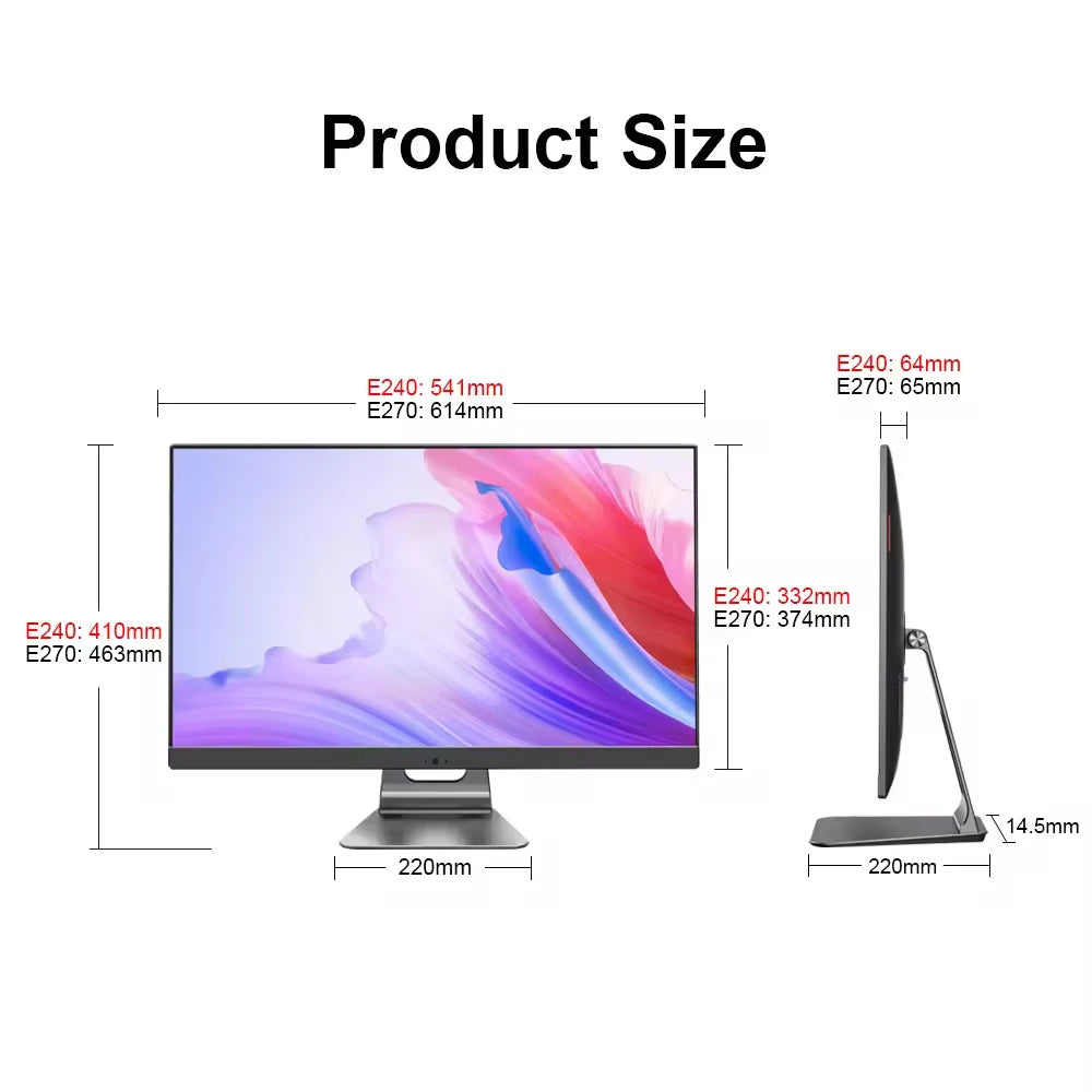 Desktop Computer,Core I5 I7 I9,Monoblock PC,Touch Screen,All in One PC,Barebone System High Performance Office Gaming Computer