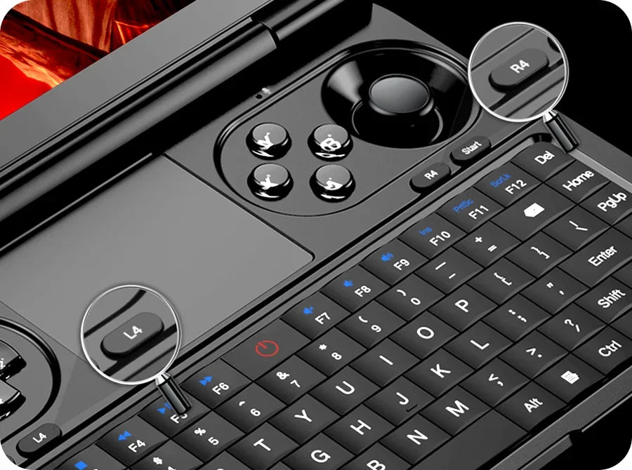 Turbo Brute GPD WIN Mini AMD AI 9 HX 370 7 Inch Handheld GamePad Tablet 32GB RAM 2TB PCIE4.0 Pocket Mini Laptop Game Player