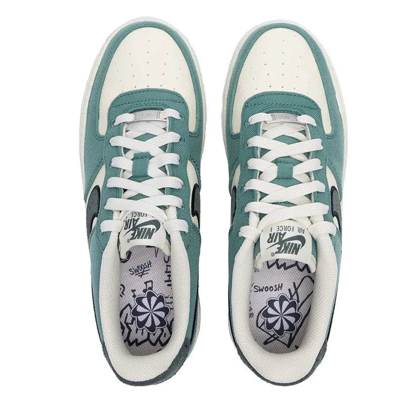 Nike Women's Shoes Air Force 1 Lv8 3 (Gs) Sports Shoes Low-Top Casual Sneakers Skateboard Shoes Fn4731-100