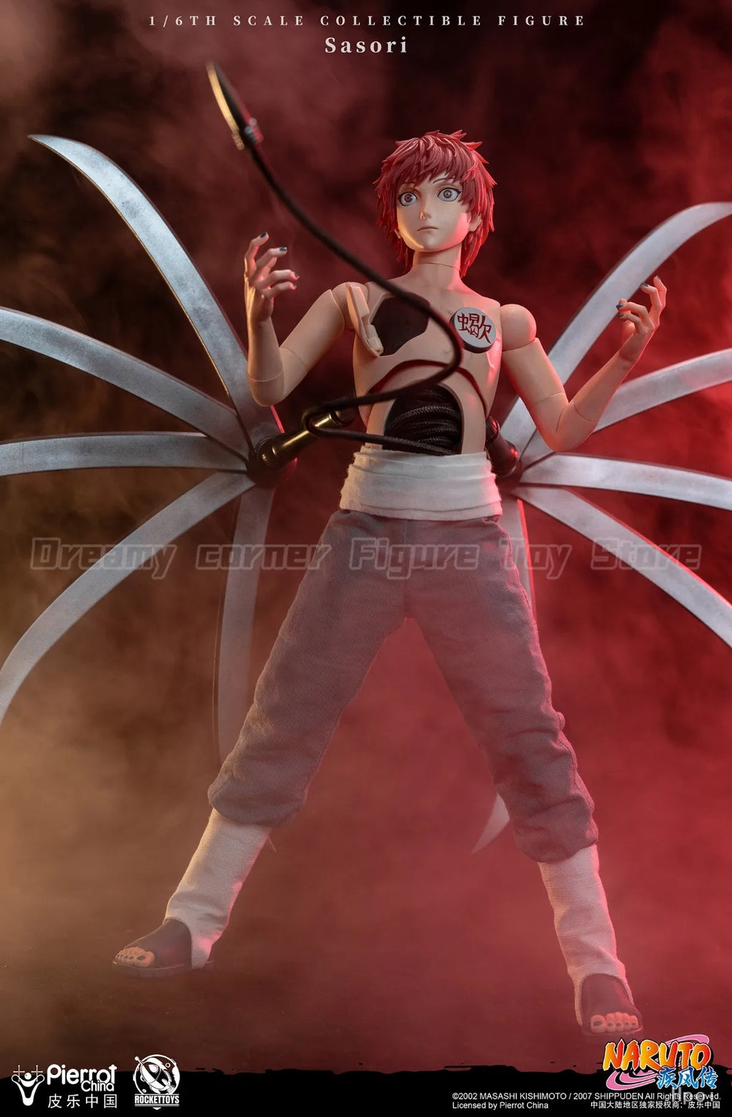 【In Stock】RocketToys ROC-010 NARUTO Sasori 1/6 Action Figure