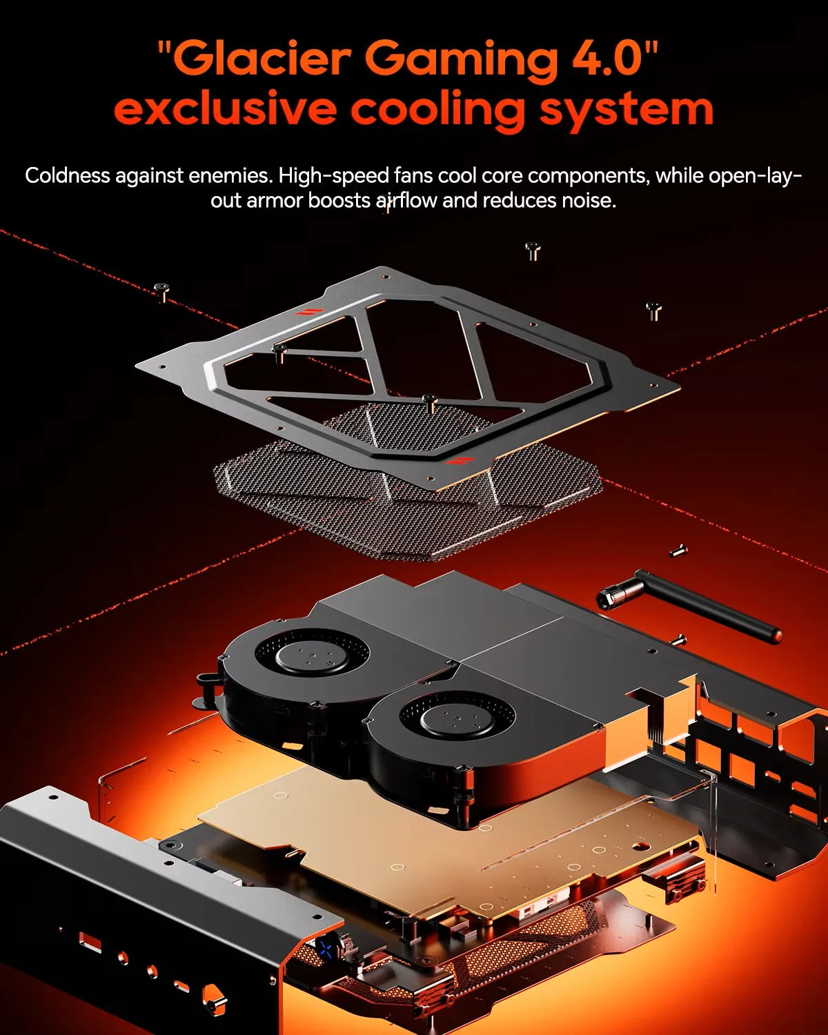 Aoostar Ryzen 9 7940HX RX 7600XT Gaming Mini PC, 64GB DDR5, 8TB PCIe 5.0, WiFi 7, BT 5.2, Dual USB4, 2.5G LAN Desktop Computer