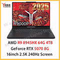 Lenovo LEGION R9000P 2025 R9 8945HX RTX5060/RTX5070 32GB 1TB 16inch 2.5K 240Hz Screen Game