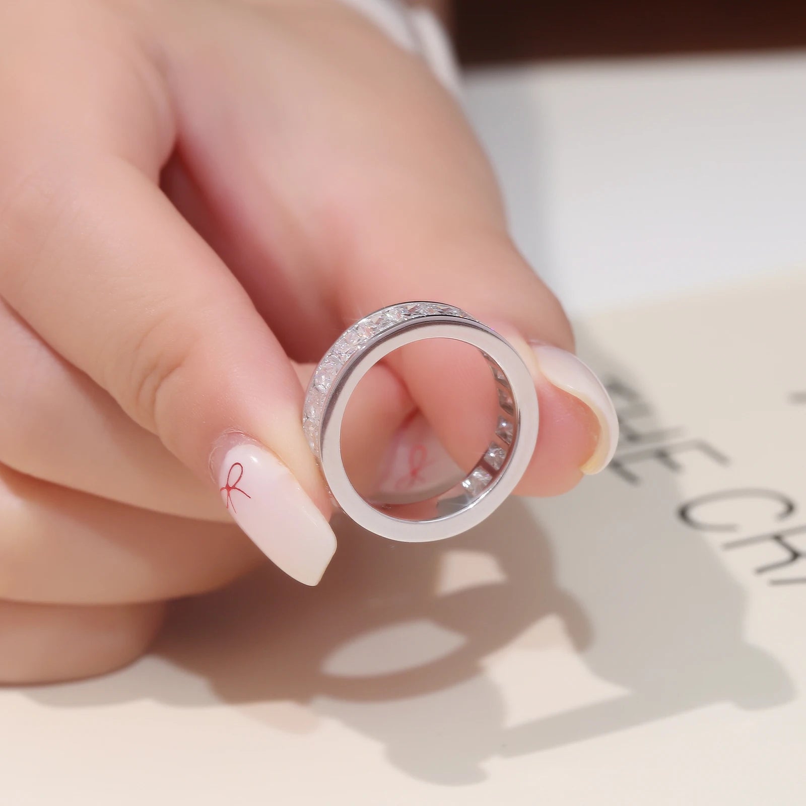 Provence Luxury Radiant Cut Ring 14K 18KGold DEF/VS Lab Grown Diamonds Ring for Women Men Wedding 3/4band Personalized Custom