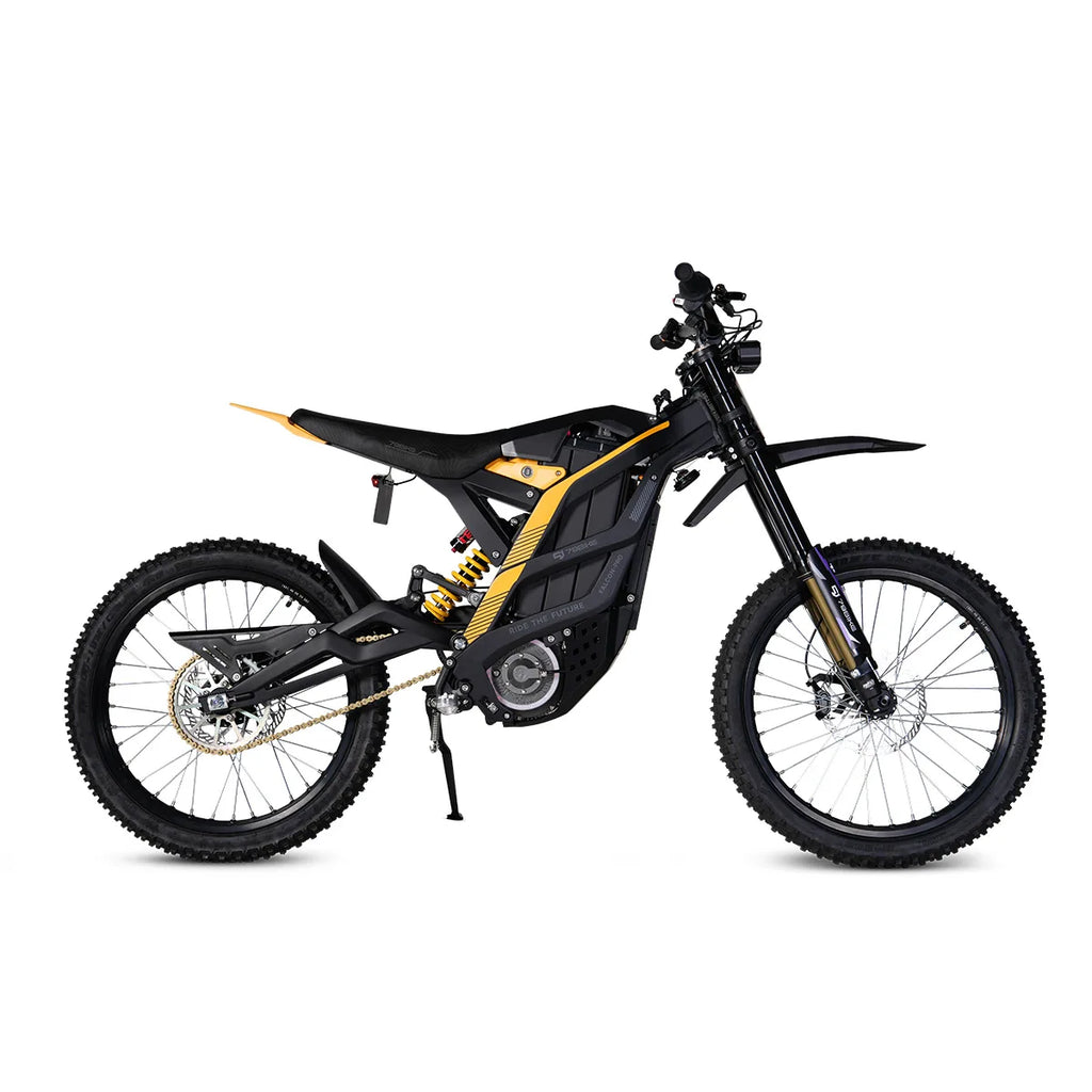 All-Terrain High-Speed Electric Dirtbike With 10000W Central Motor Full Suspension Aluminum Alloy Frame Lithium Battery