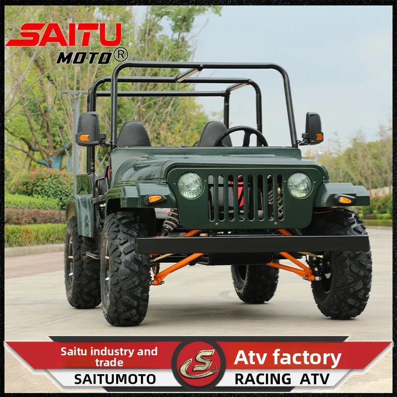 ATV Quad Motocross Go-kart Electric All-terrain Vehicle 3000W High Power Band Climbing Gear