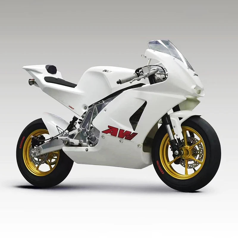 ForNew Arrival High-Speed Racing Motorcycle MINI Gp 150CC Front Rear Disc Brake Air Cooled Engine 110kmh Max SpeedGasoline Scoot